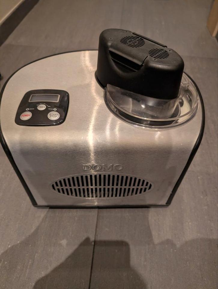 DOMO Ijsmachine met Compressor – 1,5L, Elektronische apparatuur, IJsmachines, Ophalen