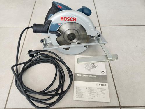 Scie circulaire Bosch GKS 190 Pro., Bricolage & Construction, Outillage | Scies mécaniques, Utilisé, Scie circulaire, 1200 watts ou plus