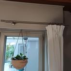 4 gordijnroedes van 80 cm  in metaal, Ophalen, Gebruikt