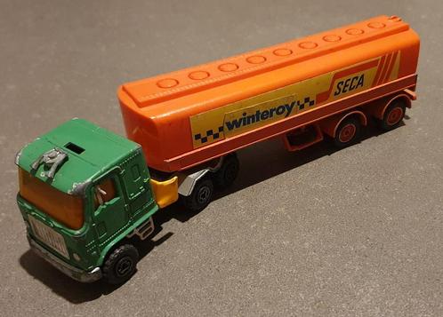 tankwagen met oplegger, Hobby en Vrije tijd, Modelauto's | Overige schalen, Gebruikt, Bus of Vrachtwagen, Ophalen of Verzenden