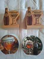 Orval onderzetterhouder (4 stuks), Ophalen of Verzenden, Zo goed als nieuw, Viltje(s), Overige merken