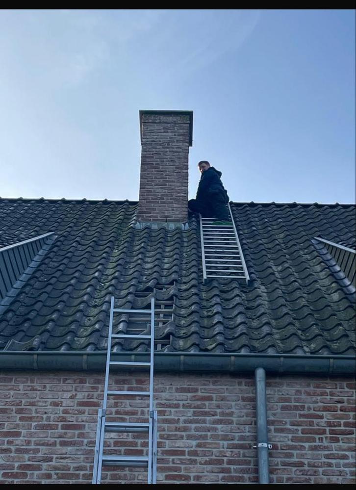 Nokladder TE HUUR, Doe-het-zelf en Bouw, Ladders en Trappen, Zo goed als nieuw, Ladder, Ophalen