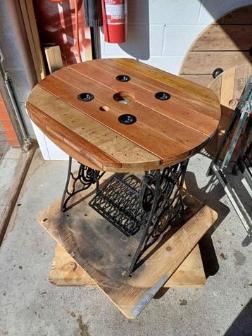 Table retro industriel à vendre, Neuf, 55 à 75 cm, Tay's Touret, Taystouret@gmail.com