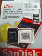 Carte micro sd sandisk neuve 2T, Audio, Tv en Foto, Foto | Geheugenkaarten, Nieuw, MicroSD, Ophalen of Verzenden