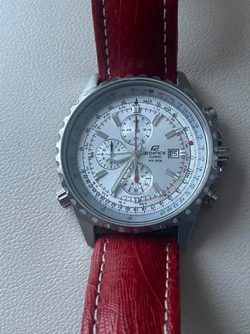 Prachtige casio Edifice  als nieuw perfecte werking/staat !!, Enlèvement, Comme neuf, Casio