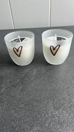 2 spaas kaarsen in glazen potje, Enlèvement ou Envoi, Neuf