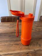 Tupperware infuse & go drinkfles met citruspers, Verzenden, Oranje