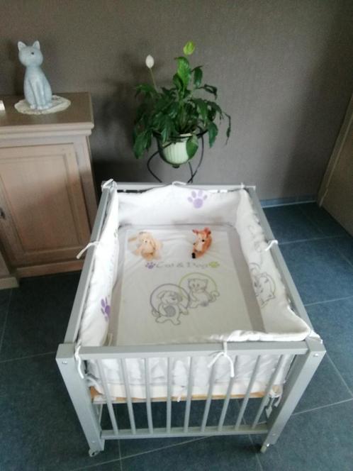 Babybed of park, Kinderen en Baby's, Kinderkamer | Bedden, Zo goed als nieuw, Matras, Ophalen