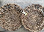 2 rieten schalen, onderborden riviera maison, Ophalen, Zo goed als nieuw