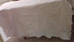 nappe blanche ancienne brodée à la main (270 x165 cm), Enlèvement ou Envoi