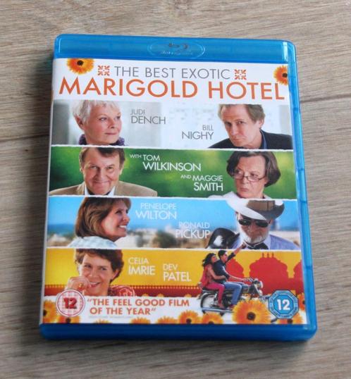 DVD Blu Ray Bluray the best exotic Marygold Hotel, CD & DVD, DVD | Action, Comme neuf, Enlèvement ou Envoi
