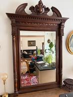 Massieve eiken spiegel 175cm x 105cm te koop, Antiek en Kunst, Ophalen, Rechthoekig, 100 tot 150 cm, 150 tot 200 cm