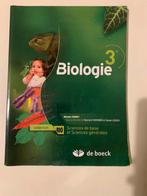 Biologie 3e - Ed. de Boeck - Boek in TBE, Boeken, Schoolboeken, ASO, Biologie, Zo goed als nieuw