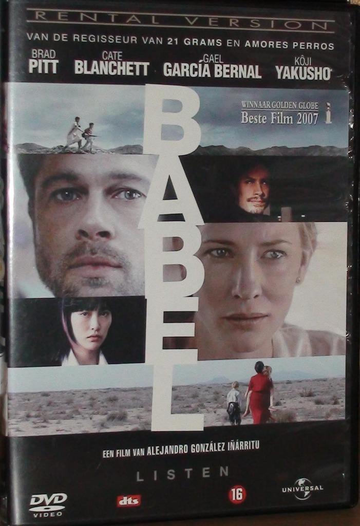 dvd babel, Cd's en Dvd's, Dvd's | Filmhuis, Ophalen of Verzenden
