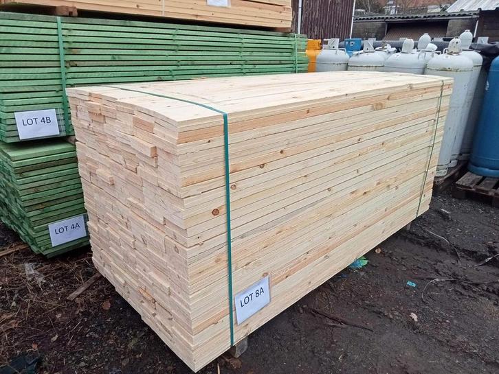 Mooi gedoubleerde planken slechts 4€ stuk!., Doe-het-zelf en Bouw, Hout en Planken, Nieuw, Ophalen of Verzenden