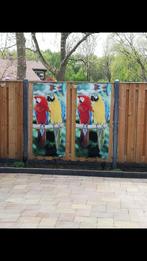 Partij 35x Decoratie doeken Papegaai / Ara 200x70cm NIEUW, Jardin & Terrasse, Décoration murale de jardin, Enlèvement ou Envoi