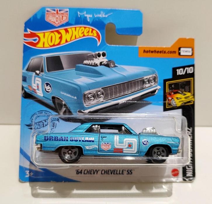 Hot Wheels '64 Chevy Chevelle SS Urban Outlaw (2020), Hobby en Vrije tijd, Modelauto's | Overige schalen, Ophalen of Verzenden