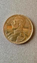 20 francs - Albert I en néerlandais, Or, Belgique