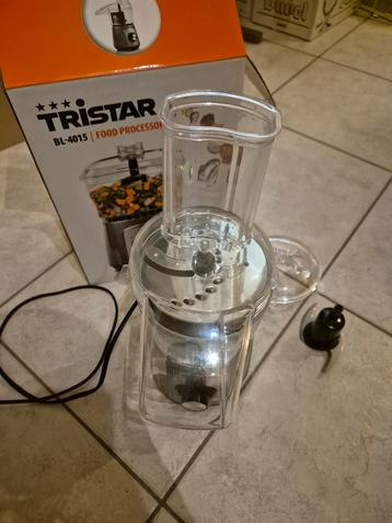Tristar food processor/snijmachine, Elektronische apparatuur, Keukenmixers, Ophalen of Verzenden, Zo goed als nieuw