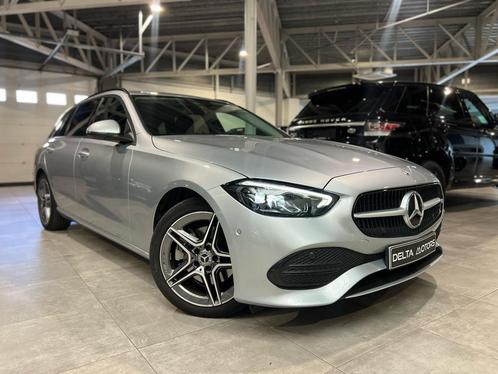 C200d (2.0) 2022 - break - 12m garantie, Auto's, Mercedes-Benz, Bedrijf, Bluetooth, Benzine, Euro 6, Break, Zwart, Grijs, Alcantara