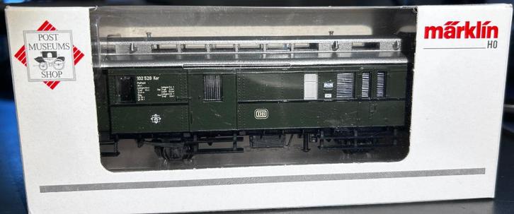 3278. „Postmuseumwagen” PMS 60-05 H0 Marklin van., Hobby en Vrije tijd, Modeltreinen | H0, Nieuw, Wagon, Ophalen of Verzenden