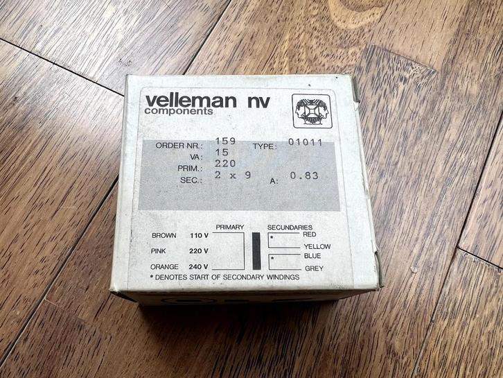 Elektronica – Ringkern Transformator, Elektronische apparatuur, Onderdelen en Toebehoren, Nieuw, Ophalen