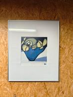 Gesigneerde Zeefdruk Fon Klement 'Vase Bleu' 1994 nr.1/100, Ophalen