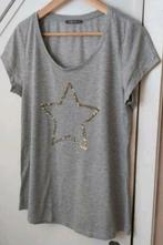 Prachtig T-shirt X.L., Kleding | Dames, Blouse of Tuniek, Ophalen of Verzenden, Zo goed als nieuw, Grijs