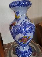 vaas blauw 2, Ophalen, Zo goed als nieuw, Blauw, Aardewerk of Porselein