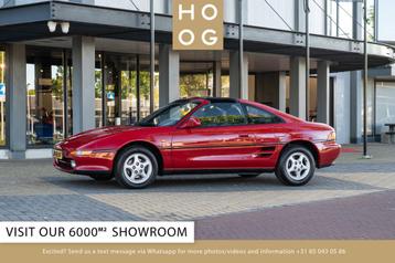 Toyota MR2 2.0 MK II (bj 1991), Auto's, 1998 cc, Stof, Zwart, Cabriolet