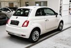 Fiat 500 1.2i Lounge - LEDER / NAVI / PANO / SMARTLINK / CC, Voorwielaandrijving, Gebruikt, 4 cilinders, Wit