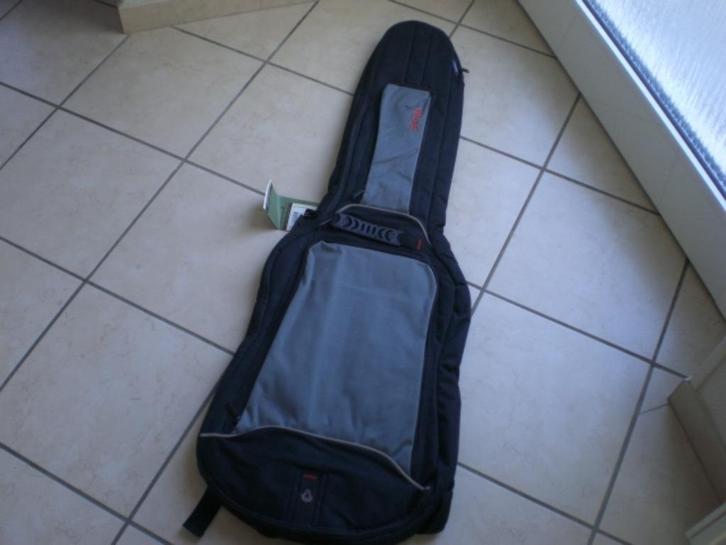 Housse guitare électrique noir/ gris neuf, Musique & Instruments, Boîtiers & Valises, Neuf, Guitare électrique, Enlèvement ou Envoi