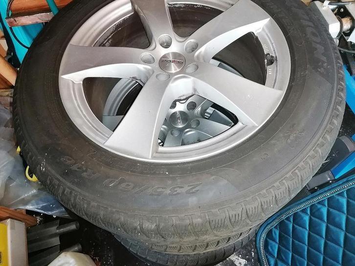 4 roues hiver (jantes alliage + pneus Pirelli Scorpion), Auto-onderdelen, Banden en Velgen, Band(en), Winterbanden, 18 inch, Personenwagen