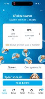 Korting op de Efteling met Albert heijn zegels., Verzamelen, Supermarktacties, Albert Heijn, Ophalen of Verzenden