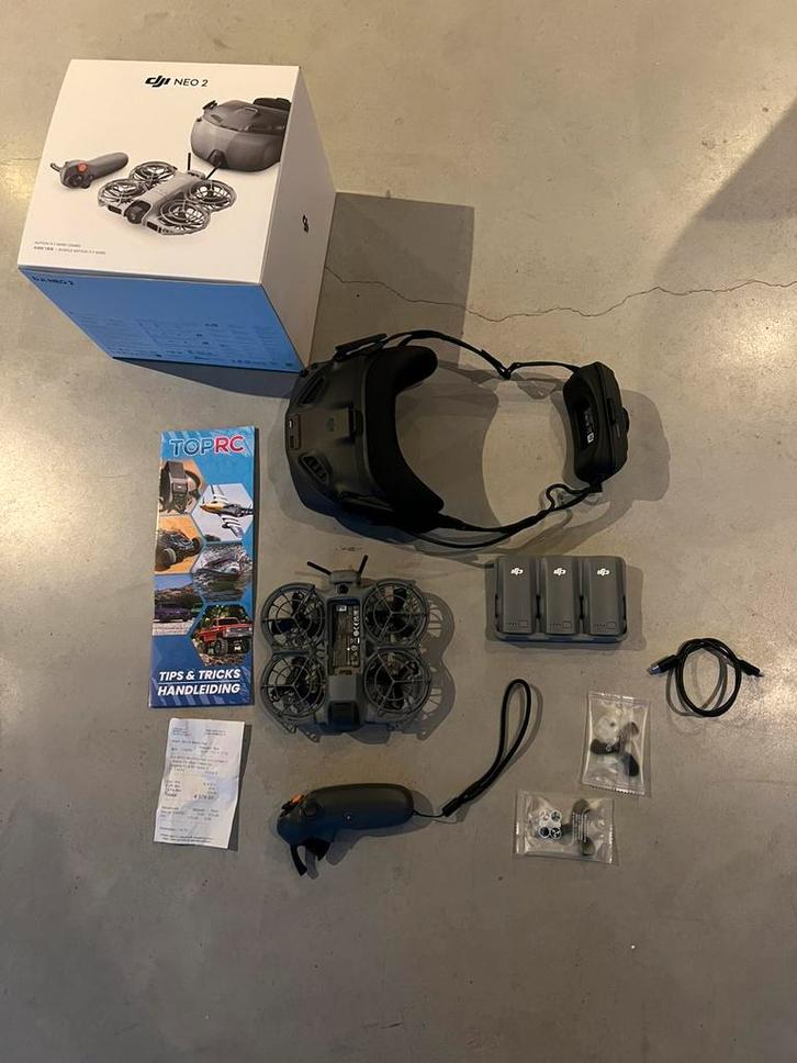 Dji Neo 2 compleet, Audio, Tv en Foto, Drones, Zo goed als nieuw, Ophalen of Verzenden