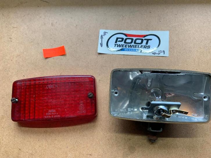 Feu arrière antibrouillard de l'ancien DDR, Autos : Pièces & Accessoires, Électronique & Câbles, Pièces Oldtimer ou Ancêtre, Autres marques automobiles