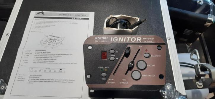 JB systems bediening voor strobo's analoog of via DMX, Muziek en Instrumenten, Licht en Laser, Gebruikt, Overige typen, Stroboscoopeffect