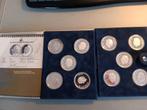 Belgique : 10 x 1 once d'argent pur - Albert 2 (1997-2002), Timbres & Monnaies, Monnaies | Belgique, Argent, Série, Envoi, Argent