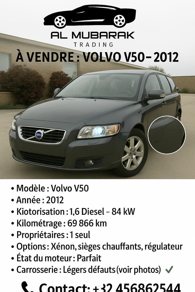 Volvo V50 70.000 km!!!, Auto's, Volvo, Particulier, Te koop, V50, ABS, Adaptieve lichten, Adaptive Cruise Control, Airbags, Airconditioning
