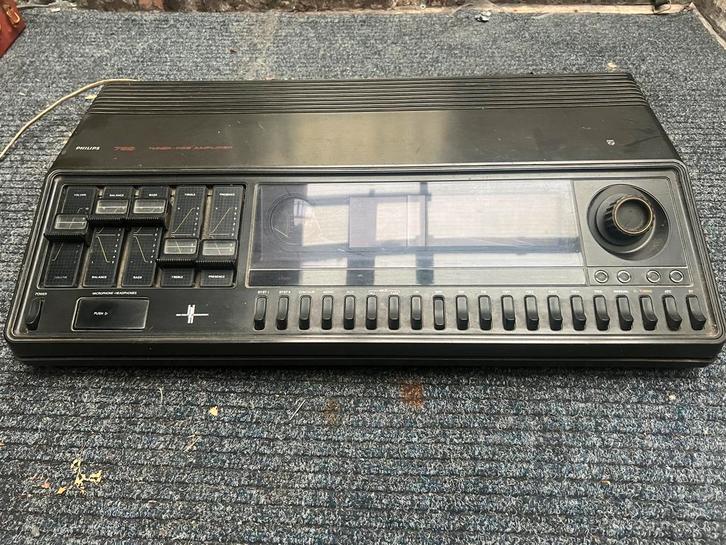 philips versterker 762  jaren 70, Audio, Tv en Foto, Versterkers en Ontvangers, Ophalen