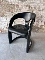 Memphis stijl stoel, Ophalen, Gebruikt, Zwart, Hout