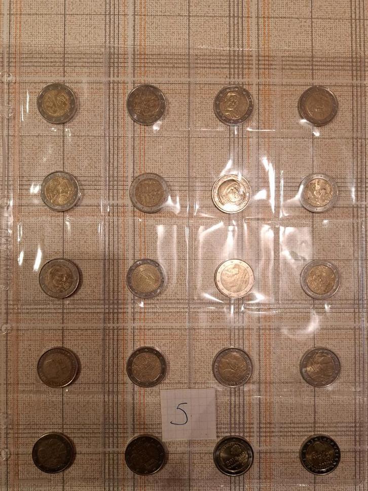Pièce commémorative (lot de pièces de 2€), Timbres & Monnaies, Monnaies & Billets de banque | Collections, Monnaie, Enlèvement