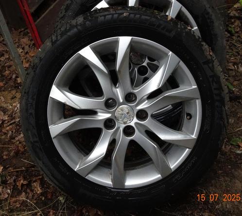 6 jantes alu 17" PEUGEOT RIFTER ou autres modèles, Auto-onderdelen, Banden en Velgen, Velg(en), Winterbanden, 17 inch, Gebruikt