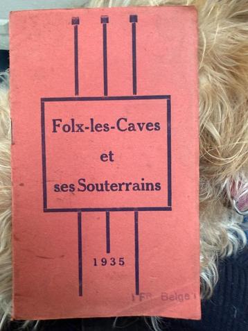 Folx-les-Caves en zijn ondergrondse, 1935-24 pagina's beschikbaar voor biedingen