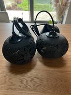 Twee hanglampen, Ophalen of Verzenden, Nieuw, Zwart