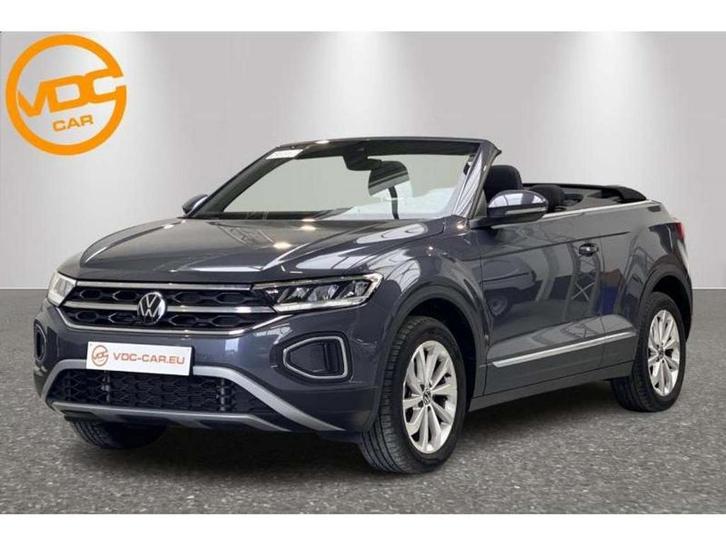 Volkswagen T-Roc Cabriolet Style, Auto's, Volkswagen, Bedrijf, T-Roc, Airbags, Android Auto, Apple Carplay, Bluetooth, Boordcomputer