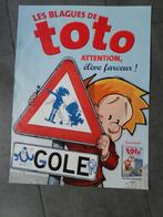 Toto - les blagues de Toto - affiche 80x60 - 2020, Gebruikt, Ophalen of Verzenden, A1 t/m A3, Rechthoekig Staand