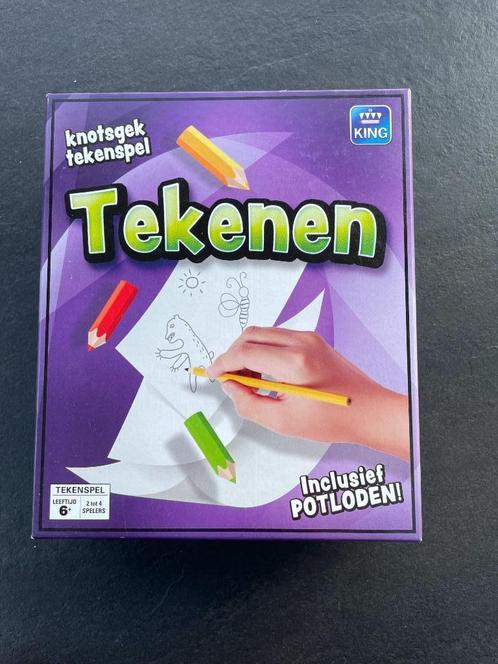 Tekenen - King - Familiespel - Raadspel met Tekenen, Hobby & Loisirs créatifs, Jeux de société | Autre, Comme neuf, Trois ou quatre joueurs