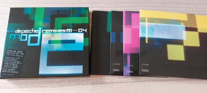 Box Depeche Mode Remixes 81... 04. Beperkte oplage, Cd's en Dvd's, Cd's | Pop, Zo goed als nieuw, 1980 tot 2000, Boxset, Ophalen of Verzenden