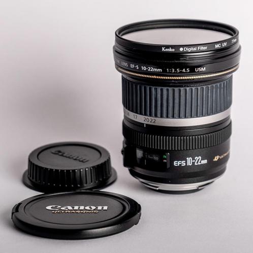 Canon EF-S 10-22mm F3.5-4.5 USM, Audio, Tv en Foto, Foto | Lenzen en Objectieven, Zo goed als nieuw, Groothoeklens, Zoom, Ophalen of Verzenden